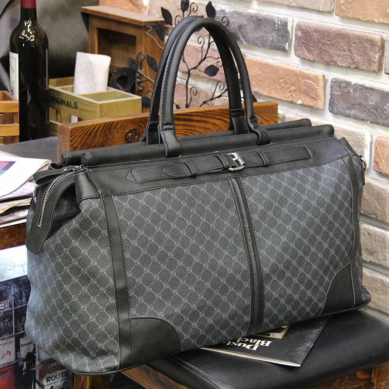 Luxury Bags For Travel - موضة منقوشة حقيبة سفر الرجال حقيبة