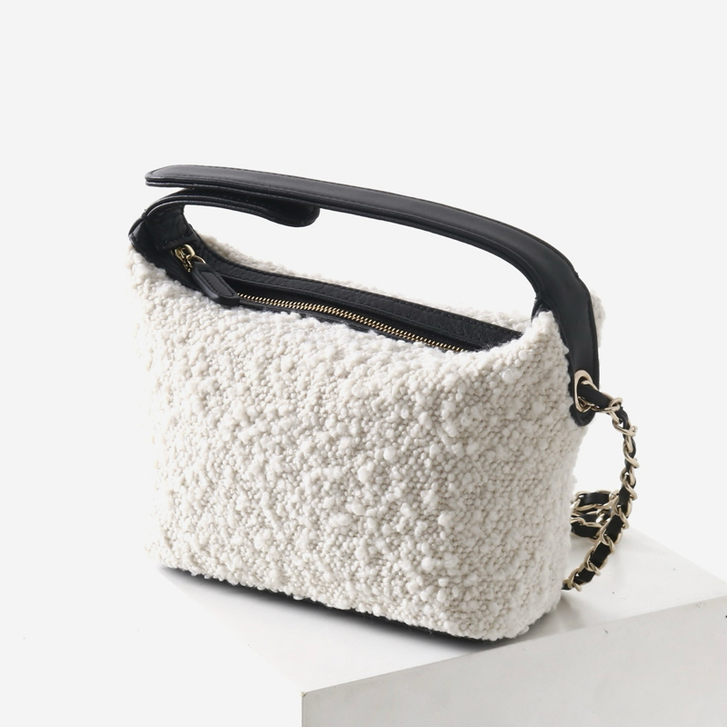Luxury Zipper Bags - حقائب هوبوس صغيرة كلاسيكية من الجلد