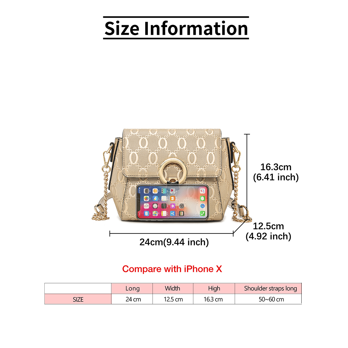حقيبة كتف نسائية فاخرة من مارك - مراجعة Luxury Bags Sales وسعره