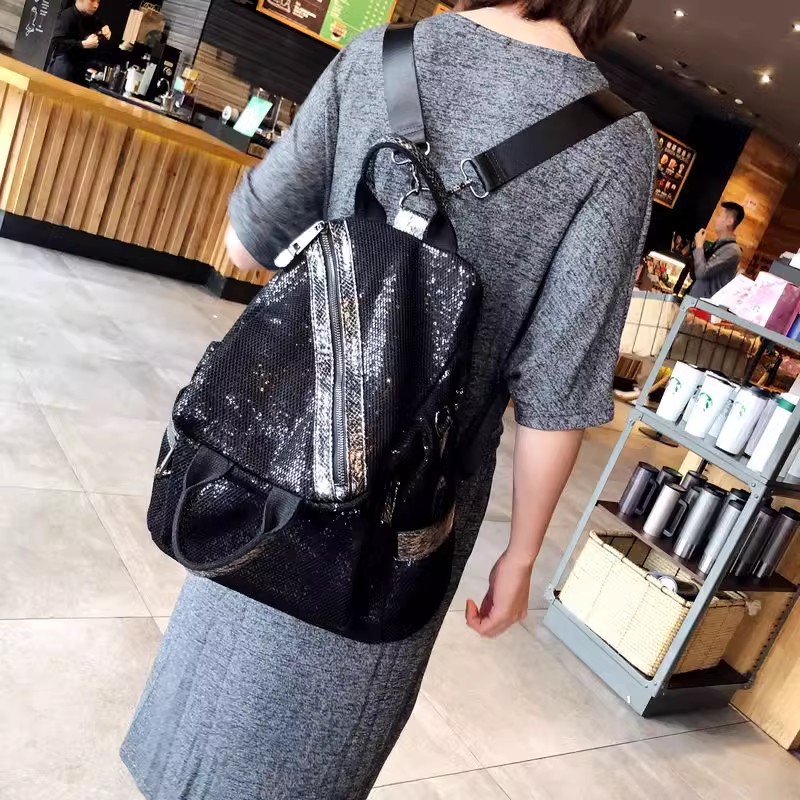حقائب ظهر من الترتر النايلون ل - مراجعة Luxury Zipper Bags وسعره