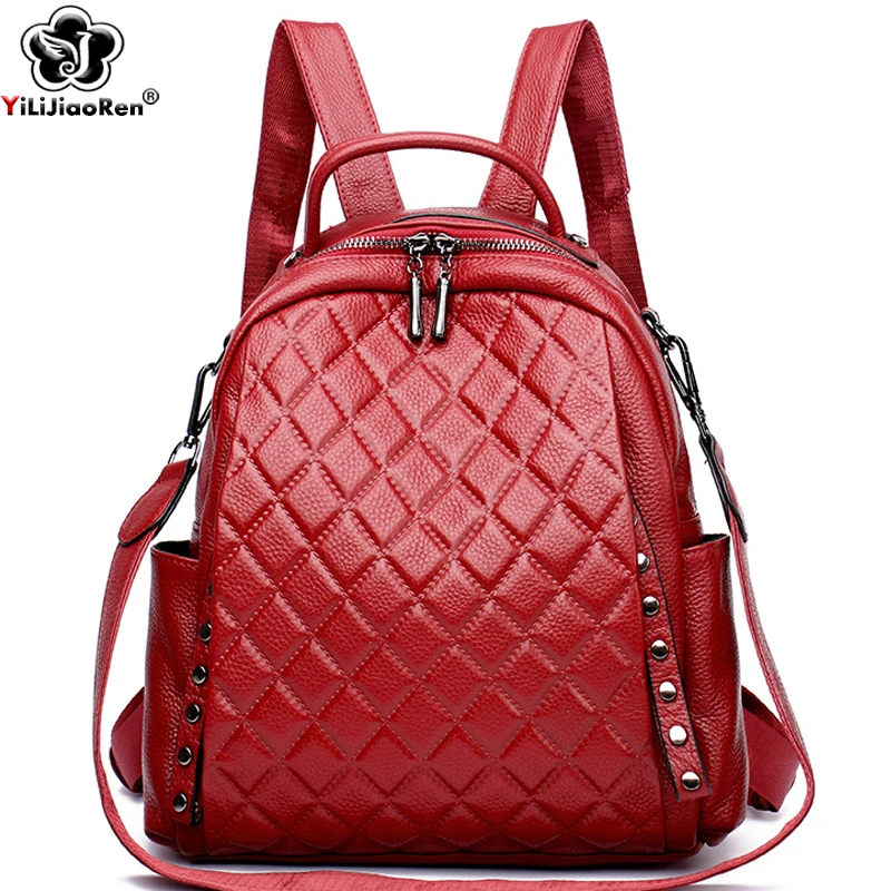 حقيبة ظهر نسائية من الجلد الطب - مراجعة Luxury Zipper Bags وسعره