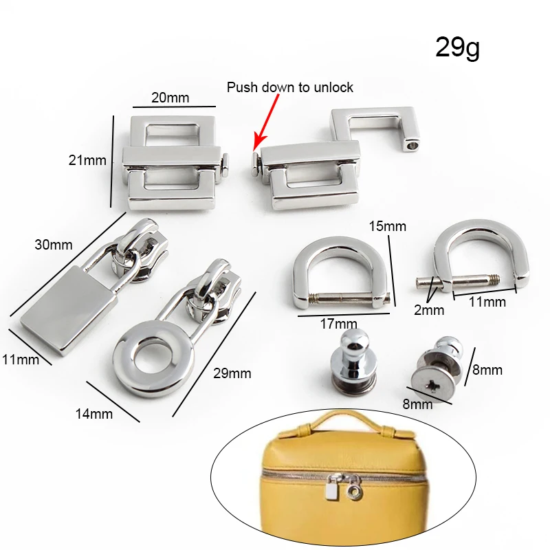 الذهب والفضة الفولاذ المقاوم ل - مراجعة Luxury Bags With Silver Hardware وسعره