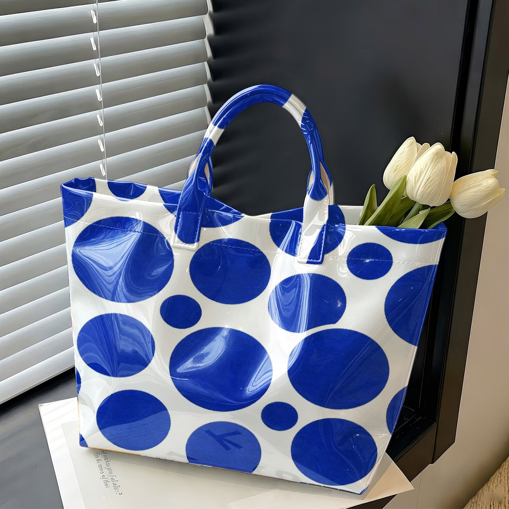 حقيبة يد كبيرة من البولي فينيل - مراجعة Structured Handbag Top Handle وسعره