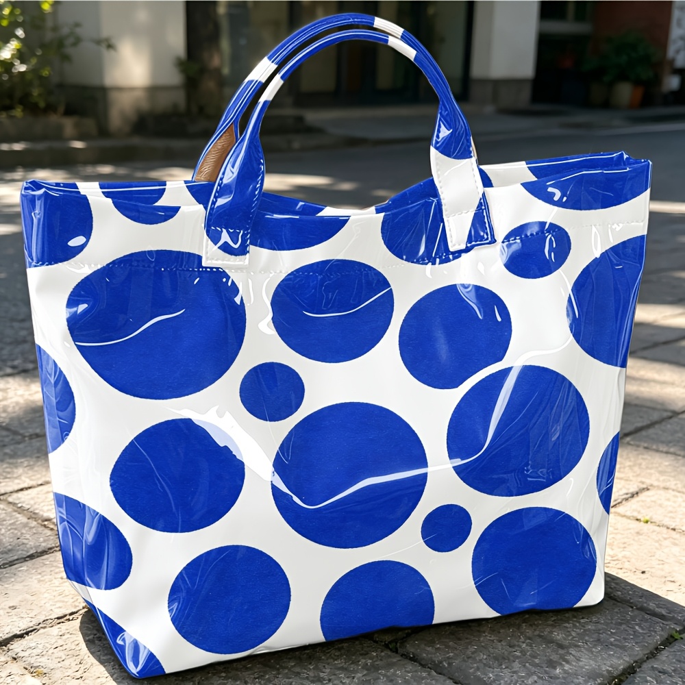 حقيبة يد كبيرة من البولي فينيل - مراجعة Structured Handbag Top Handle وسعره