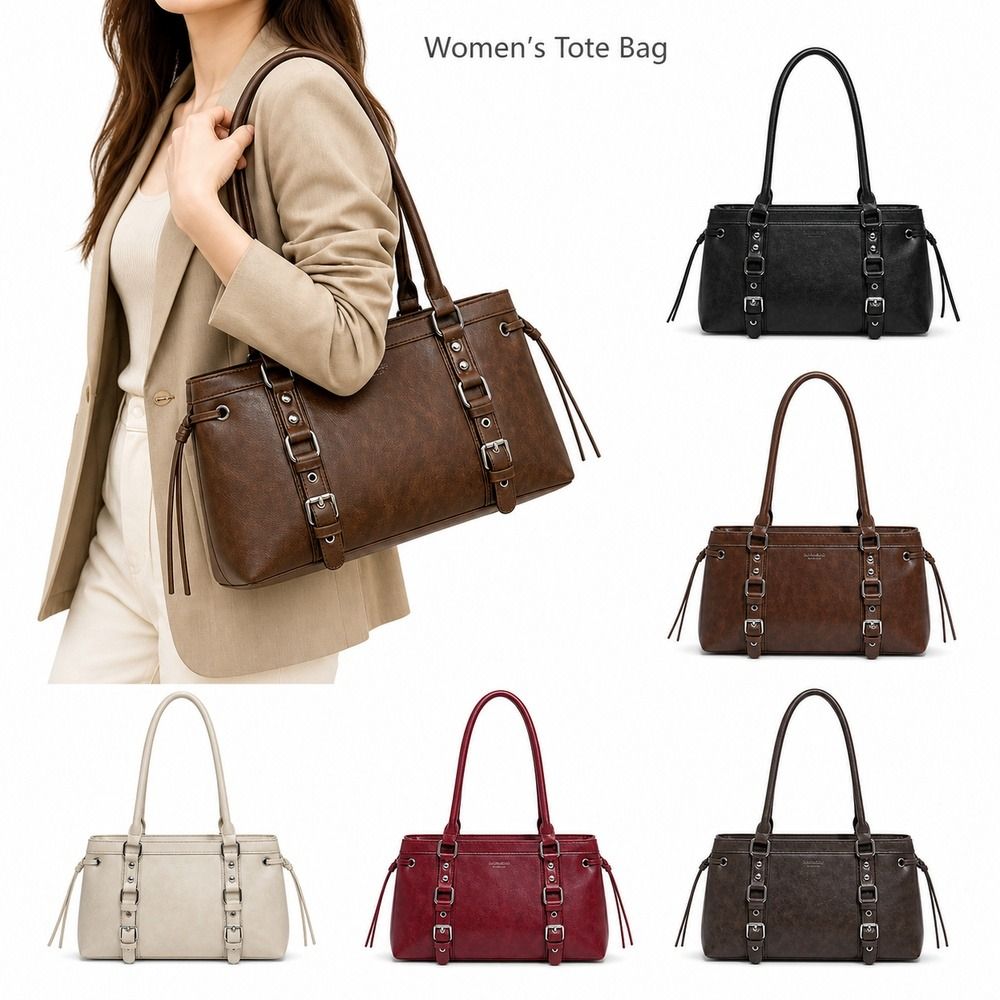 حقيبة يد نسائية متينة ذات شكل  - مراجعة Structured Handbag Top Handle وسعره