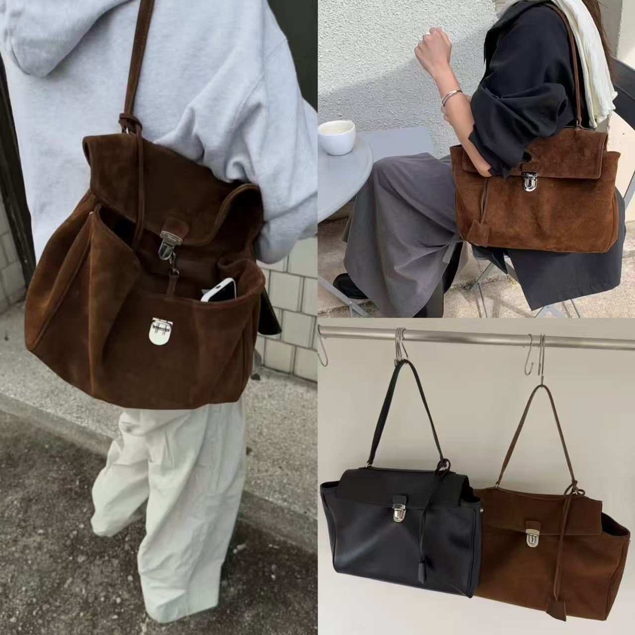 العلامة التجارية الفاخرة جلد ط - مراجعة Luxury Bags With Silver Hardware وسعره