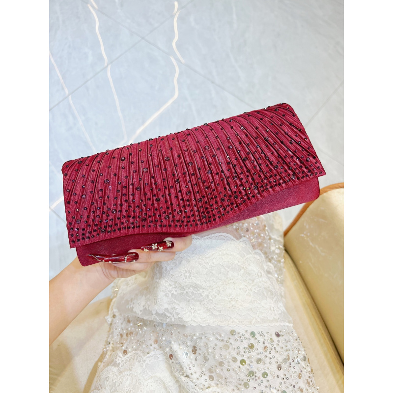 حقيبة سهرة فاخرة جديدة مزينة ب - مراجعة Luxury Bag Collection وسعره