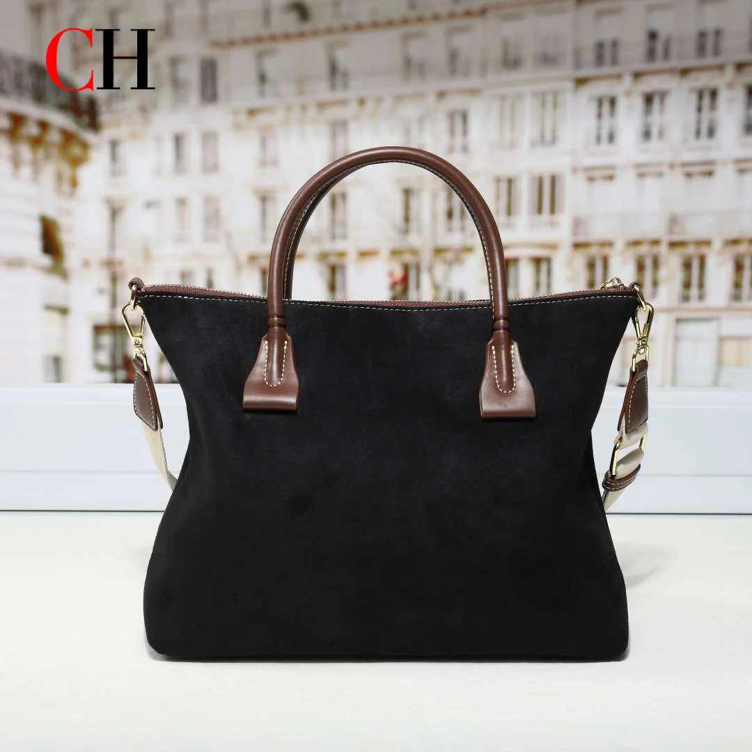 حقيبة يد نسائية فاخرة من الجلد - مراجعة Structured Handbag Top Handle وسعره