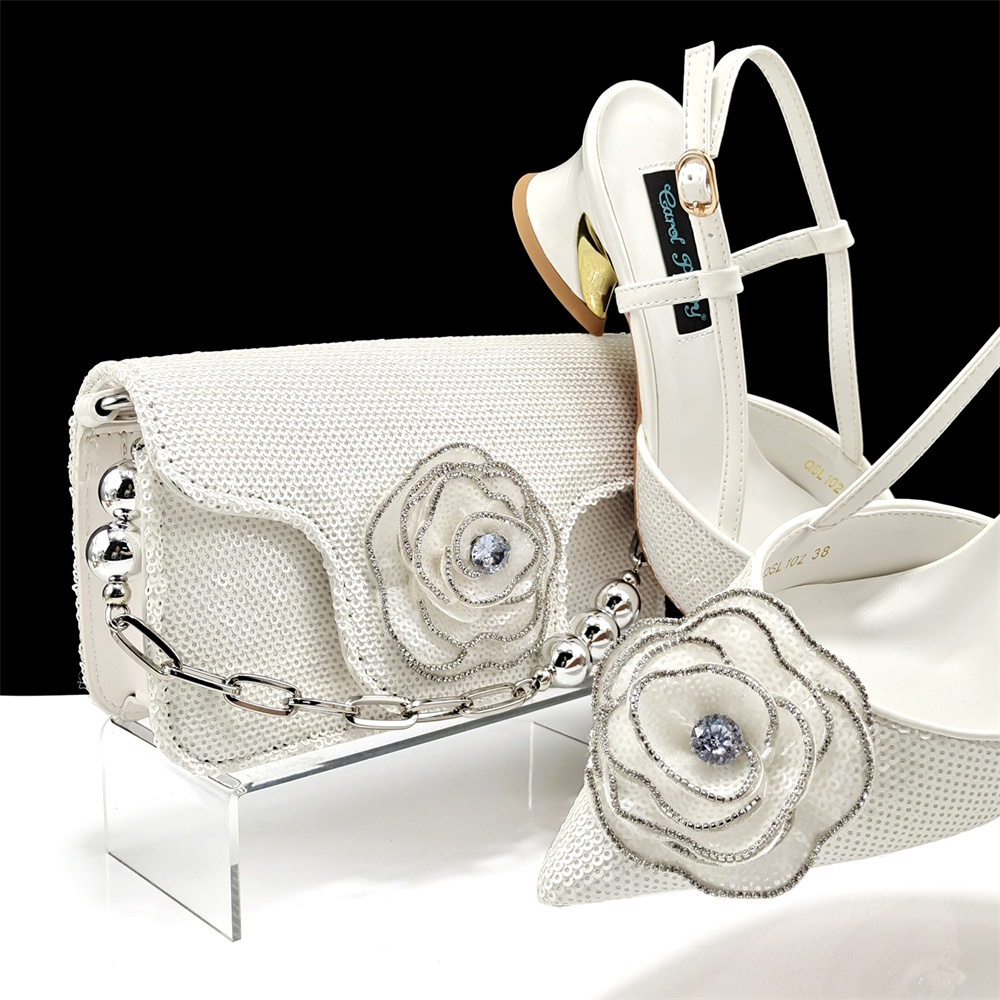الأبيض النساء الأحذية والحقائب - مراجعة Luxury Bags And Shoes وسعره