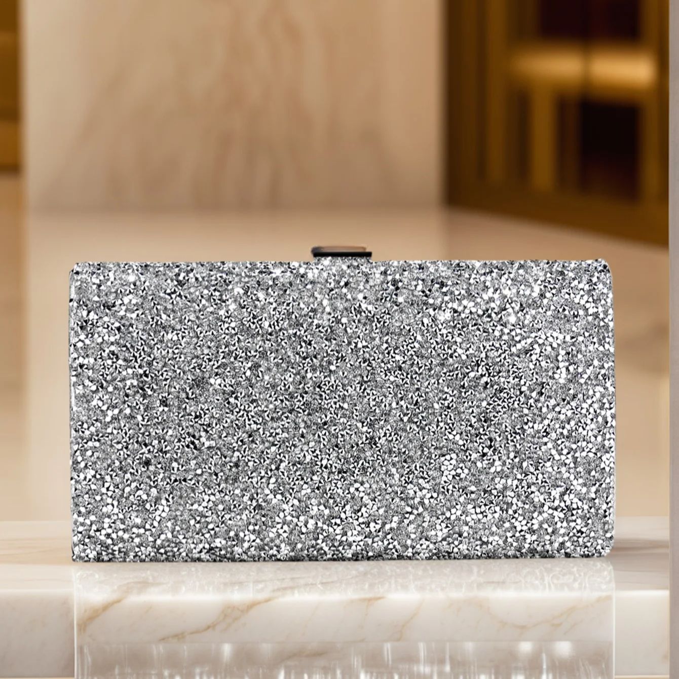 أحجار الراين أزياء مساء حقائب  - مراجعة Luxury Bag Collection وسعره