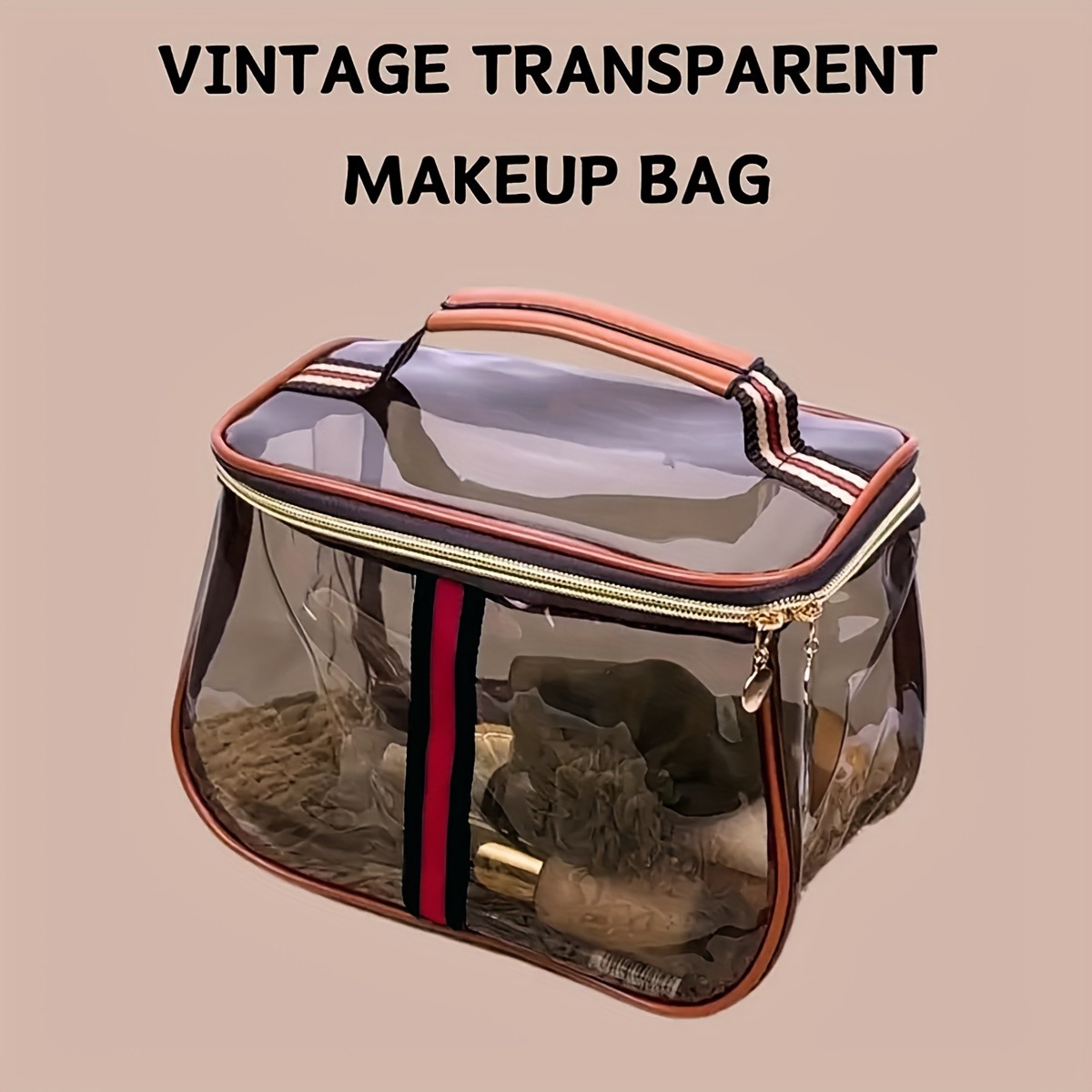 حقيبة مستحضرات تجميل نسائية شف - مراجعة Structured Handbag Top Handle وسعره