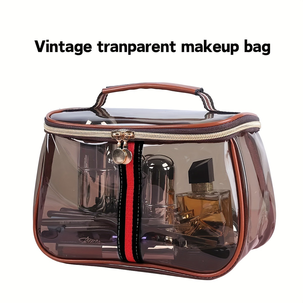 حقيبة مستحضرات تجميل نسائية شف - مراجعة Structured Handbag Top Handle وسعره