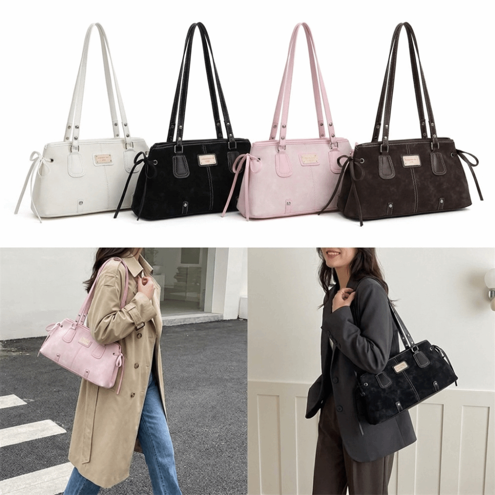 حقيبة يد مينيماليستية من الجلد - مراجعة Structured Handbag Top Handle وسعره