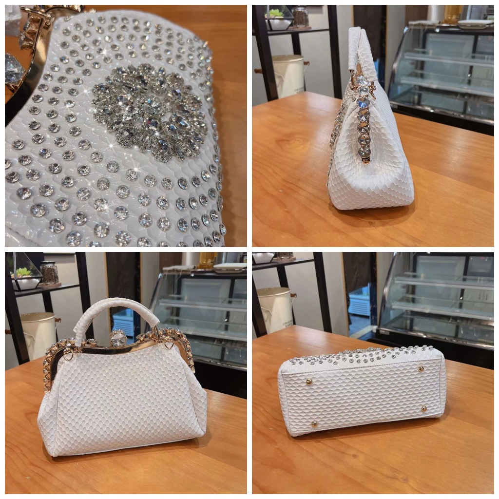 جديد الراين حقائب بيد علوية لل - مراجعة Structured Handbag Top Handle وسعره