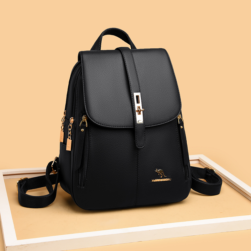 حقائب ظهر جلدية فاخرة للفتيات  - مراجعة Luxury Zipper Bags وسعره