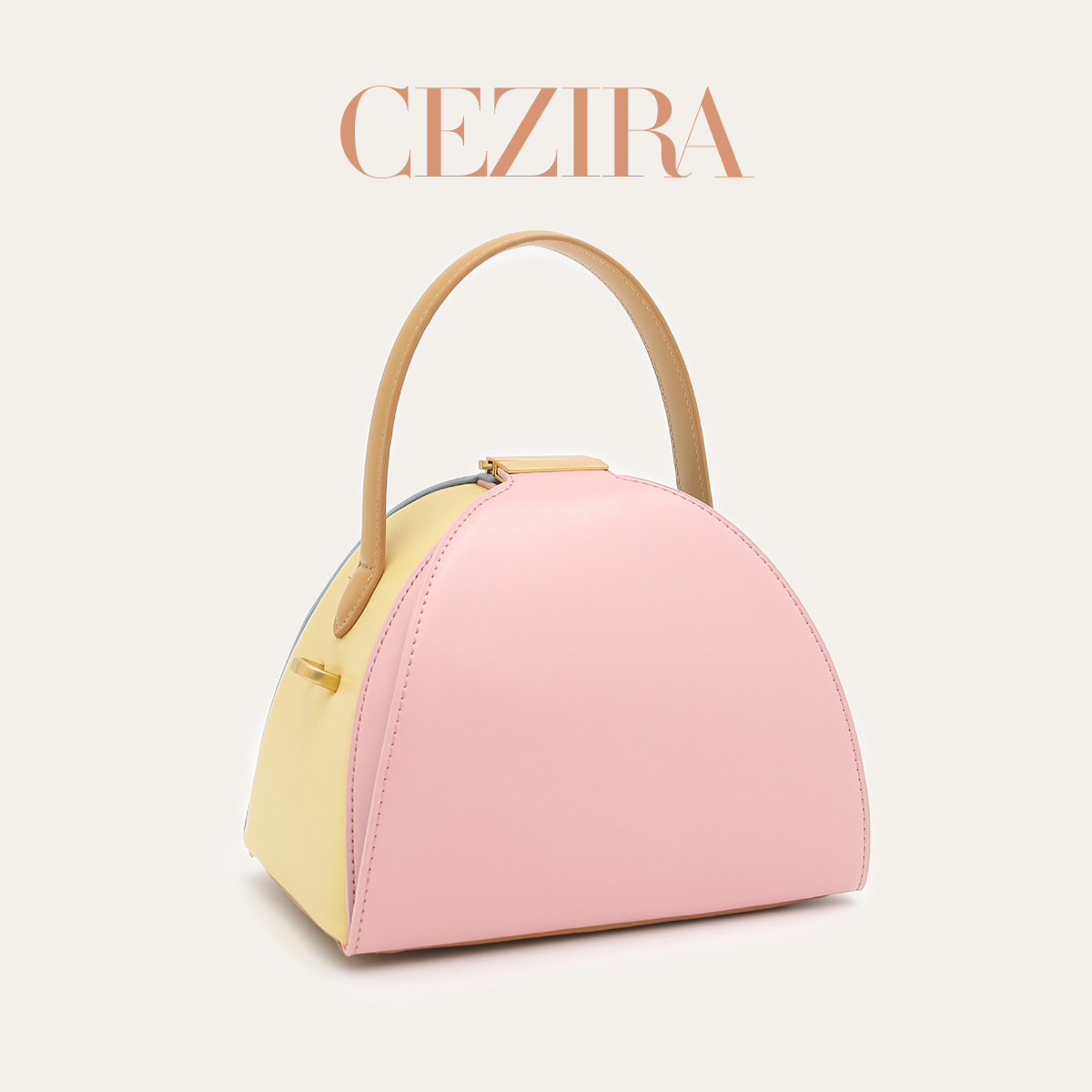 حقائب نسائية عصرية من الجلد ال - مراجعة Structured Handbag Top Handle وسعره