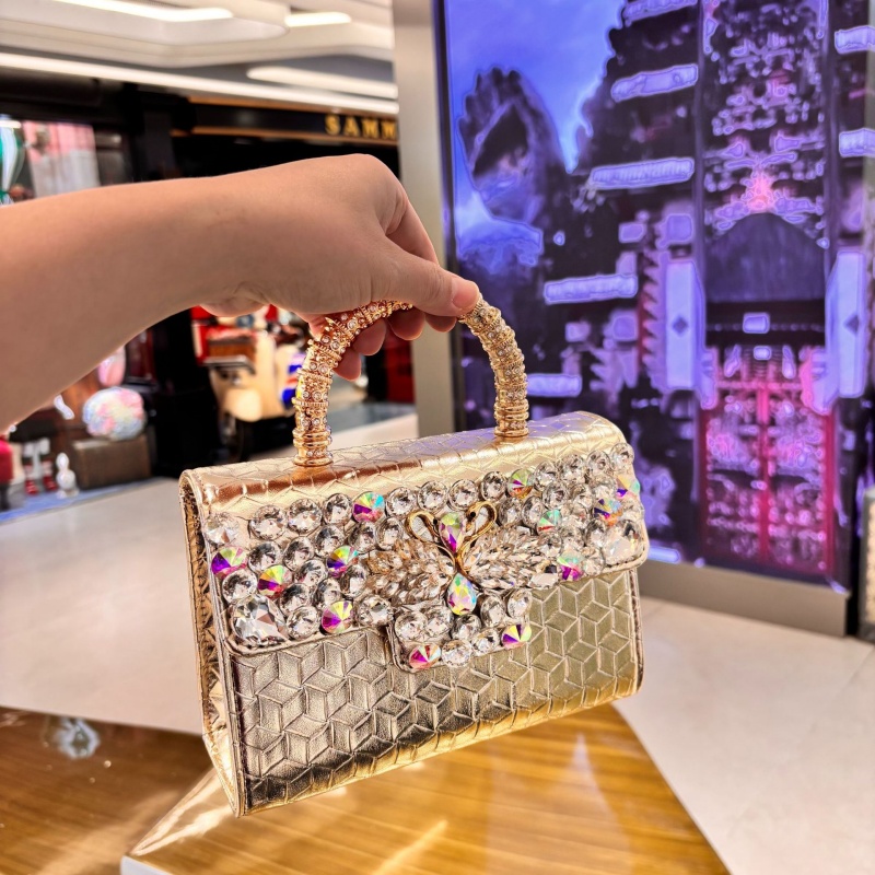 حقيبة سهرة فاخرة مرصعة بالكريس - مراجعة Luxury Bag Collection وسعره