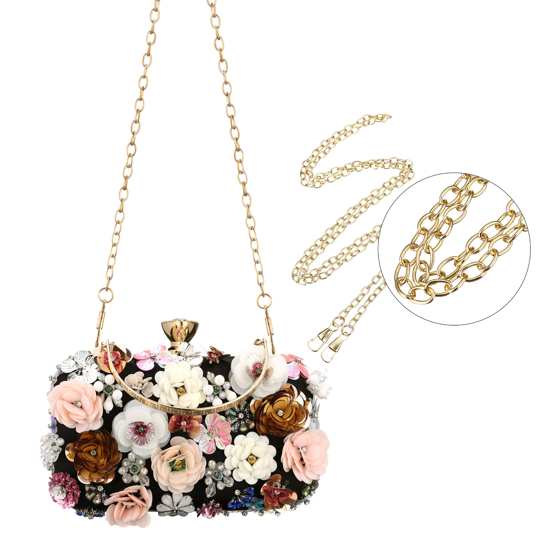حقائب سهرة نسائية أنيقة مزينة  - مراجعة Luxury Bag Collection وسعره