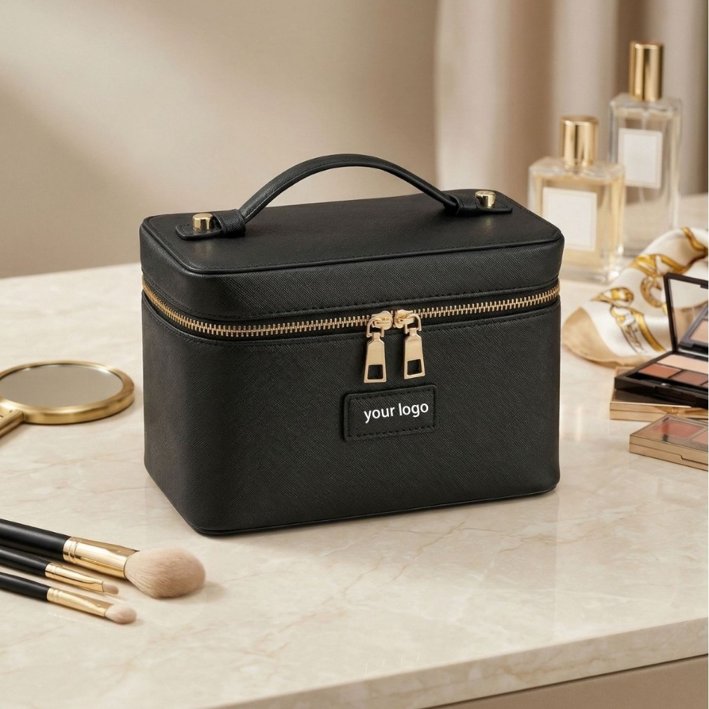 حقيبة مكياج فاخرة من الجلد بنق - مراجعة Luxury Bags For Travel وسعره