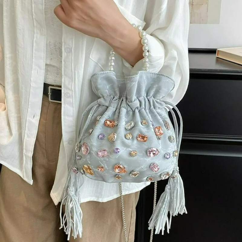 حقيبة كتف نسائية فاخرة مطرزة و - مراجعة Luxury Bags Sling وسعره
